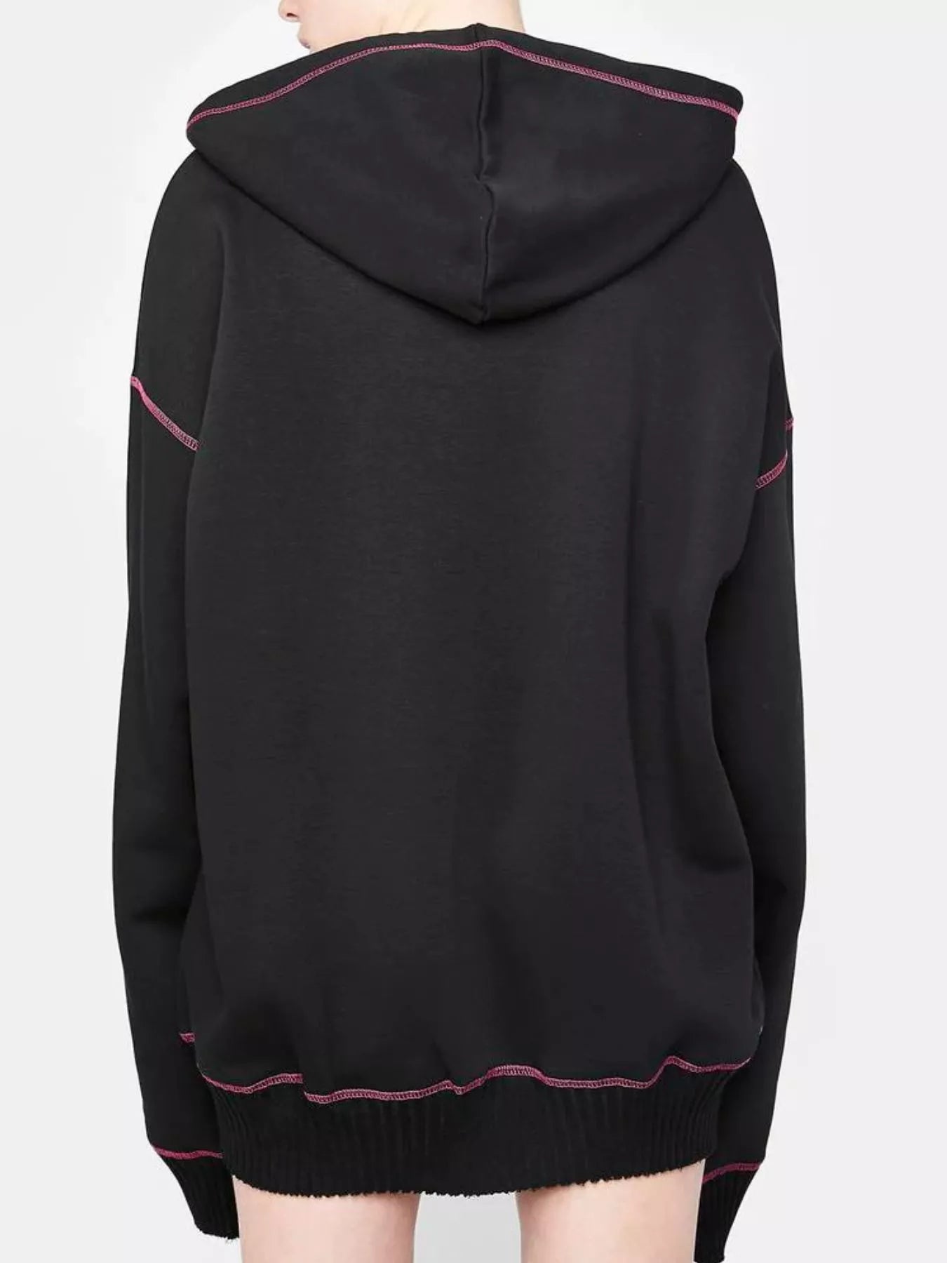 Halloween Zip-Up Drawstring Hoodie