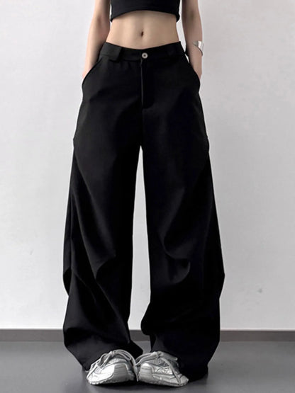 Wide Leg Relaxed Fit Pants