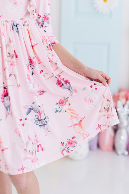 Ballet Beauties Ruffle Twirl Dress