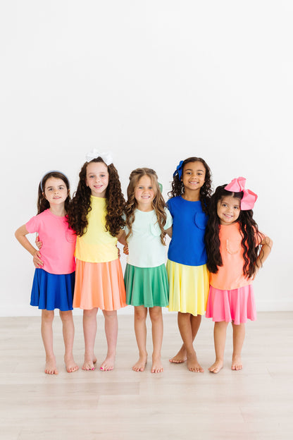 Kelly Green Twirl Skort