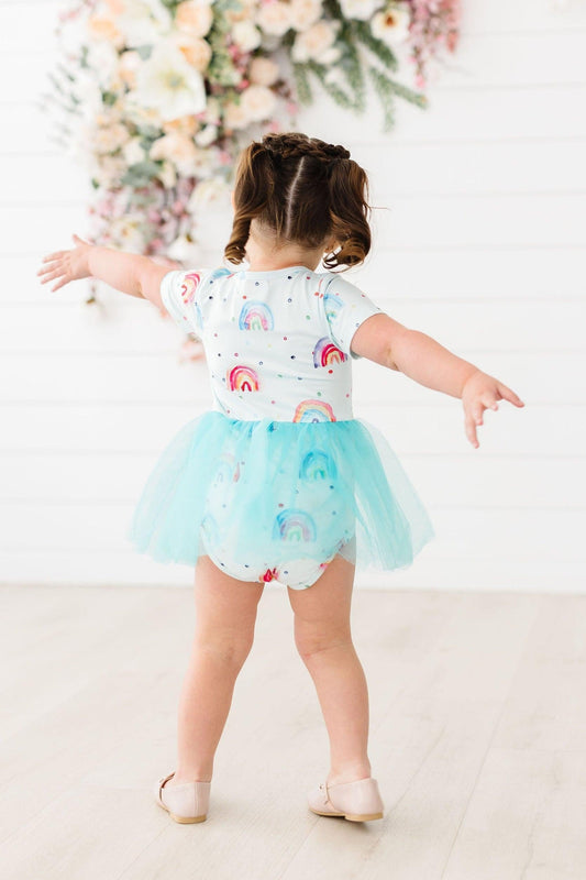 SALE Rainbow Grooves Tutu Bodysuit