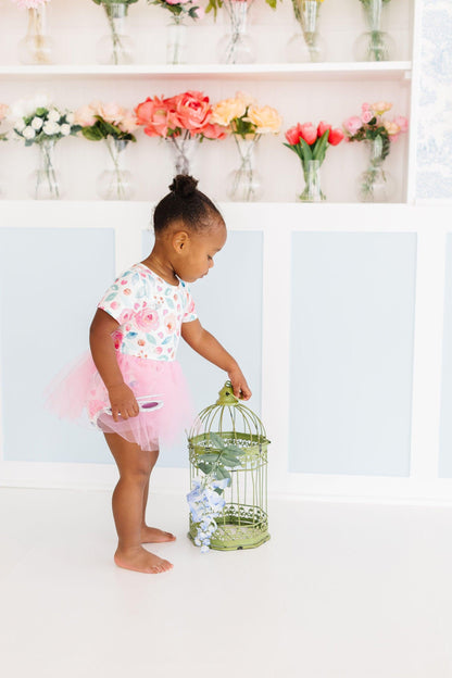 SALE Rosettes Tutu Bodysuit