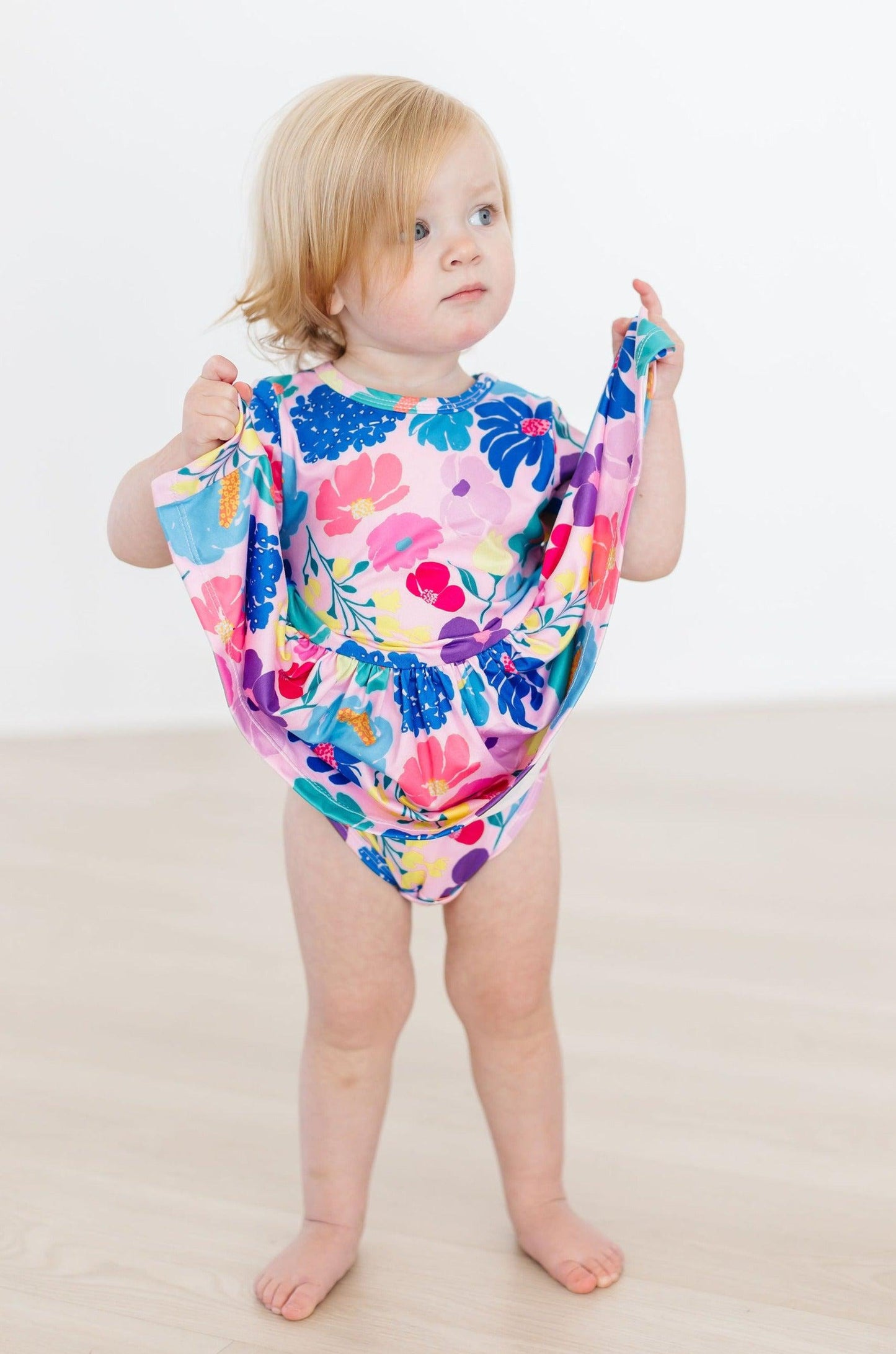 SALE Dahlia Dreams S/S Twirl Bodysuit