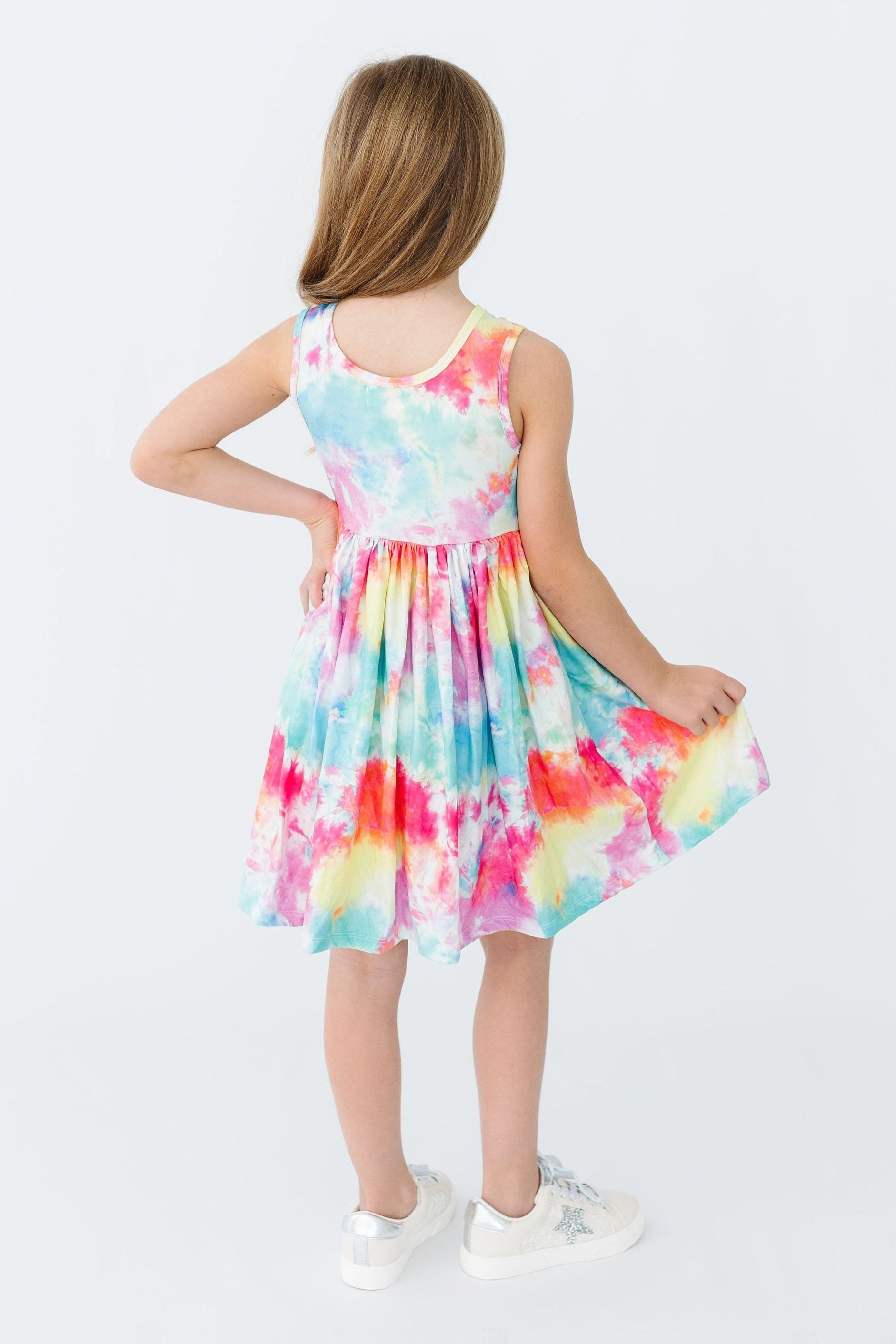 Far Out Tank Twirl Dress