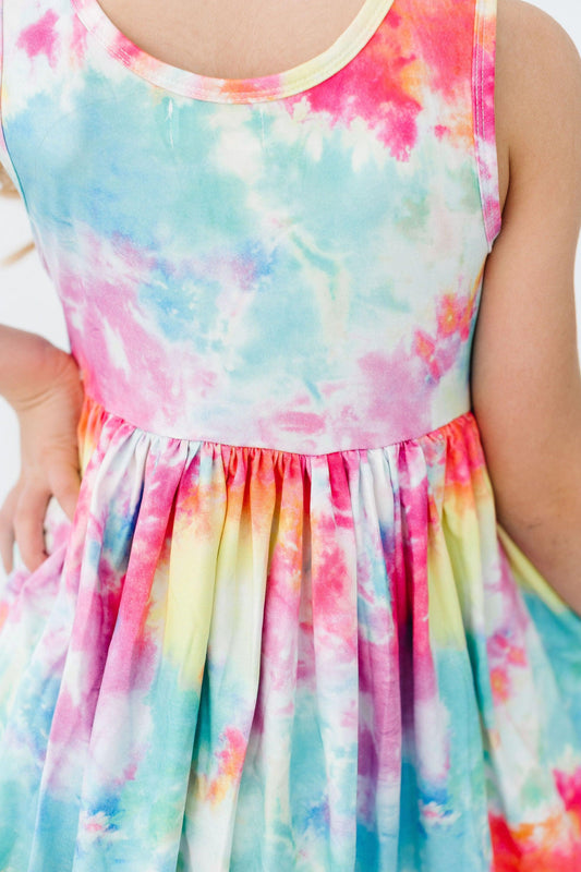 Far Out Tank Twirl Dress