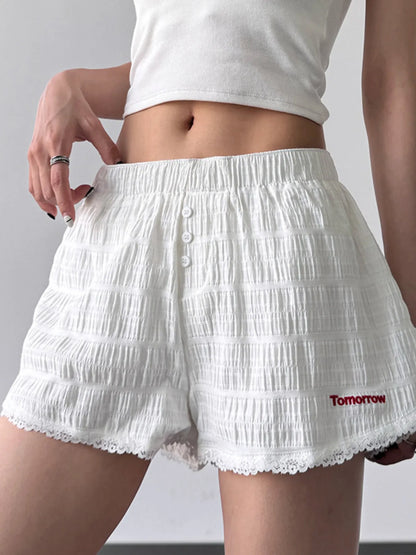 Elastic Waist Shorts