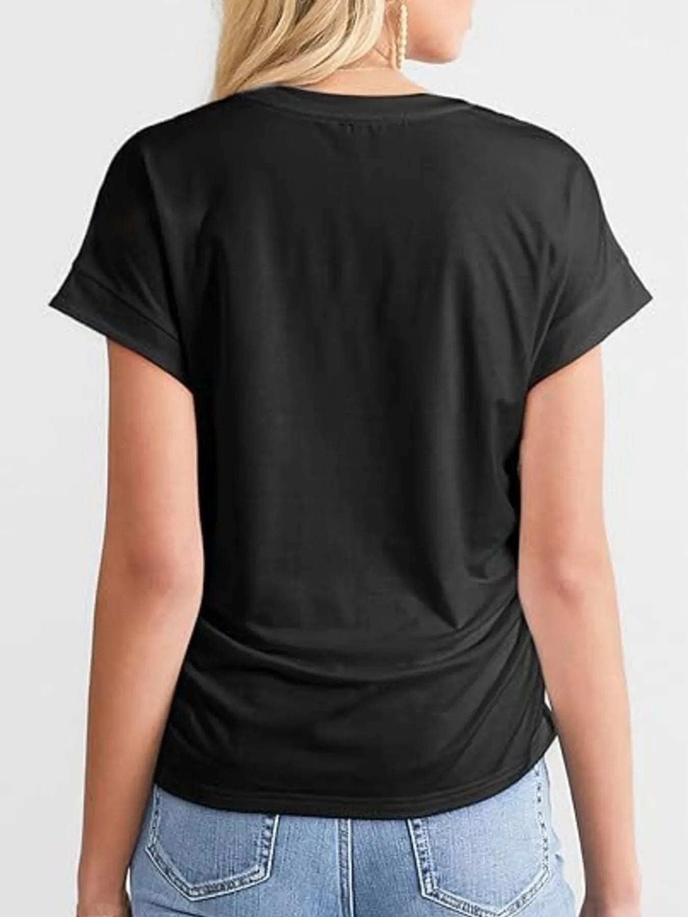 Round Neck Short Sleeve T-Shirt