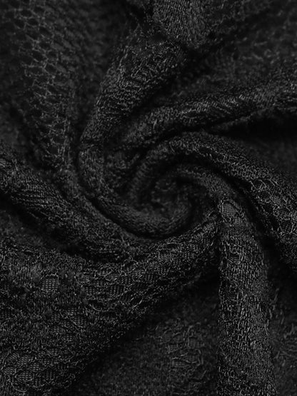 Lace Long Sleeve V-Neck Bodysuit