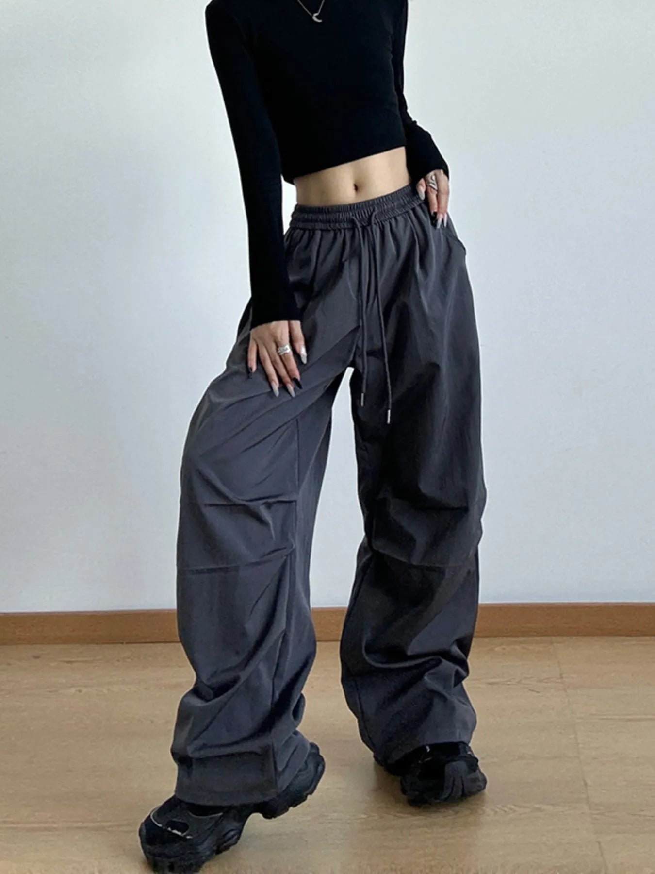 Oversized Wide Leg Pants