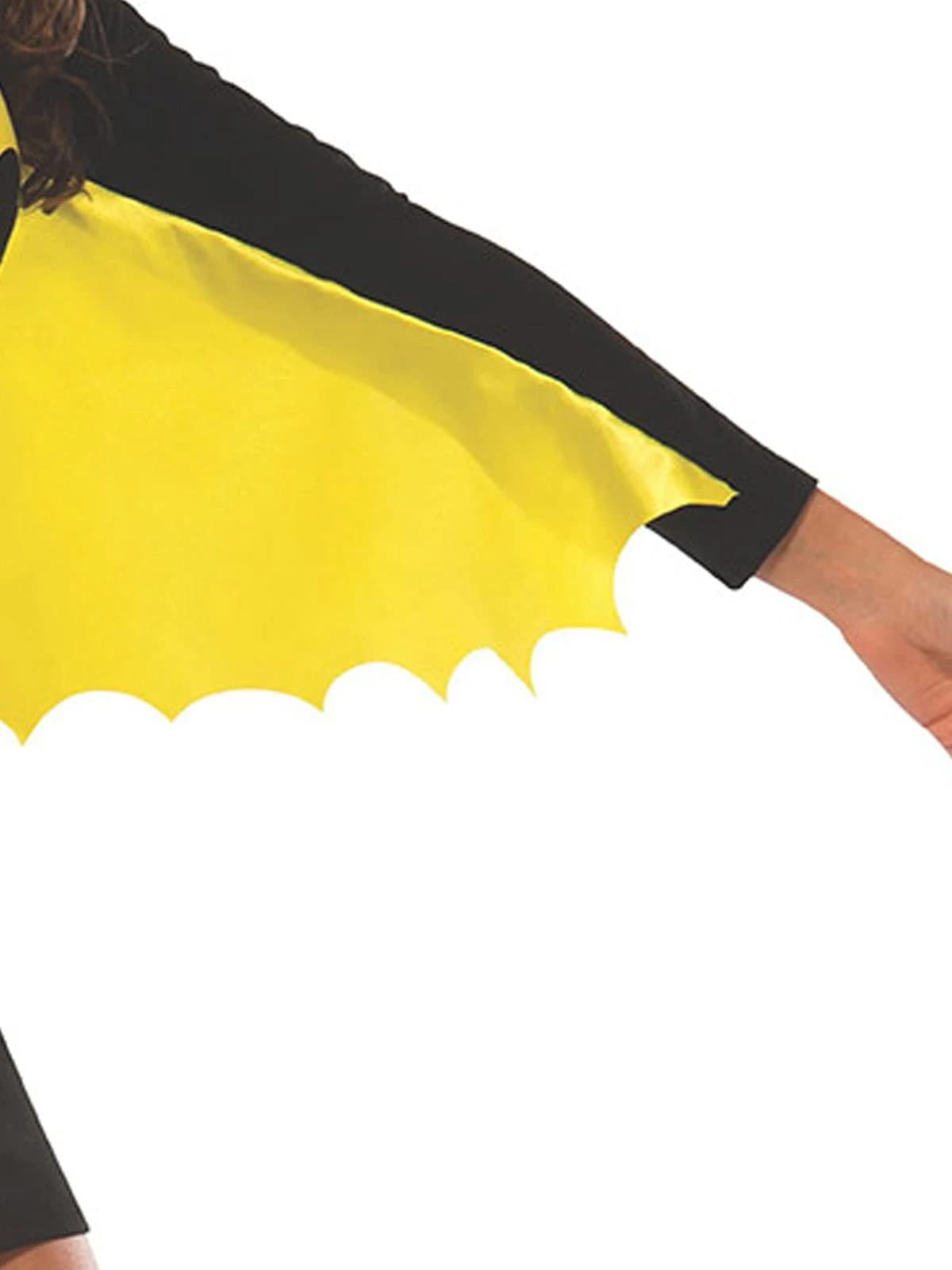Batgirl Costume Dress - Women's DC Superhero Outfit with Yellow Logo