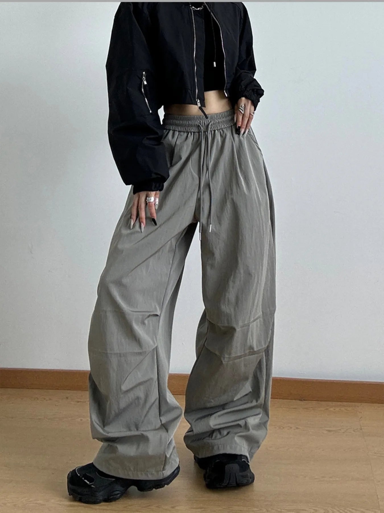 Oversized Wide Leg Pants