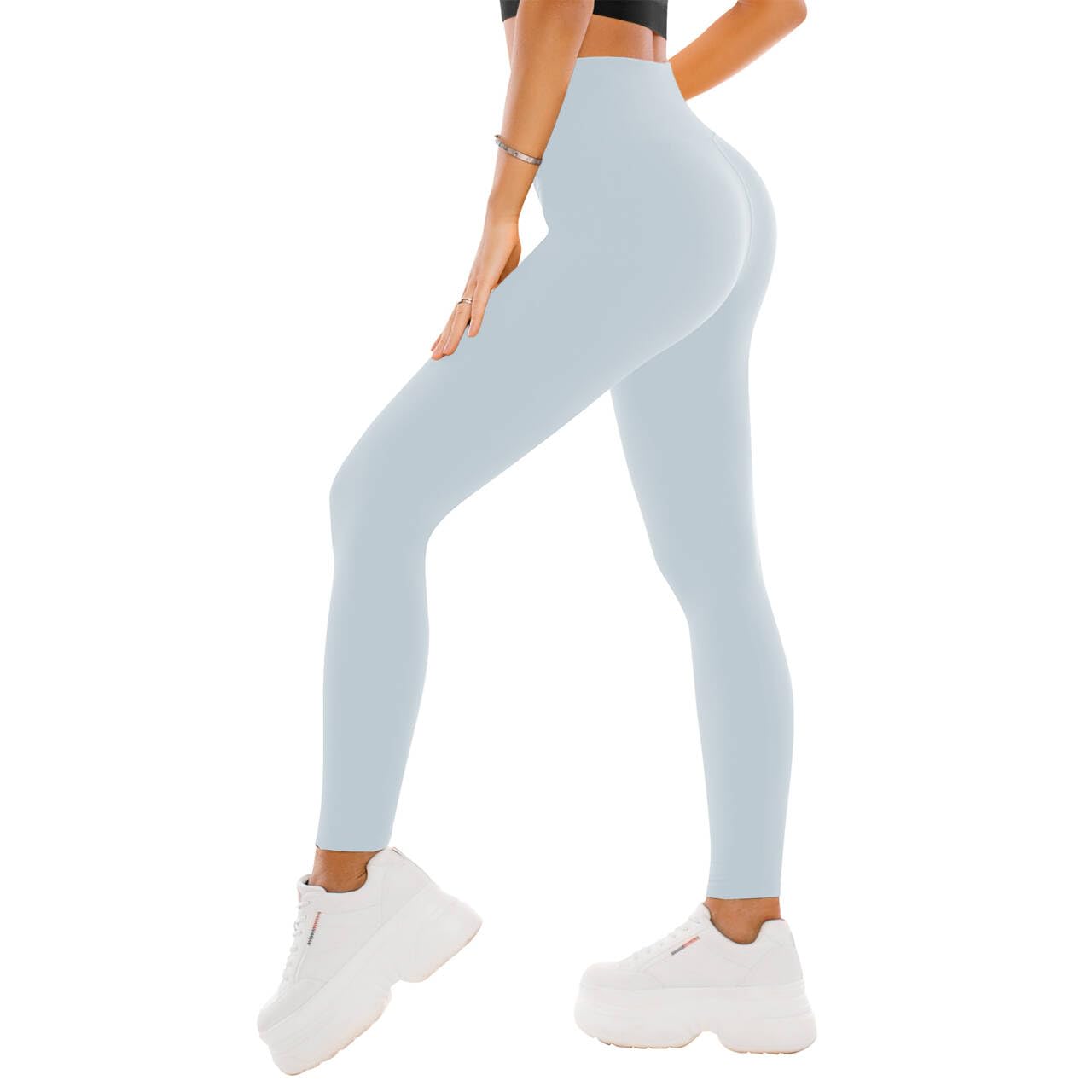 High Waisted Leggings for Women - Buttery Soft Yoga Pants with Tummy Control