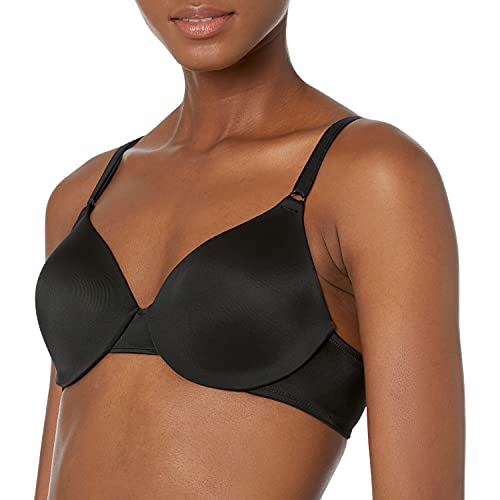 Pink Wear Everywhere Lightly Lined Bra - Warner's Women's Tailored Underwire Bra Rich Black