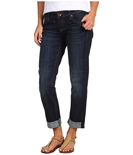 Celine Jeans - ™ Catherine Boyfriend Women’s Jeans – Blended Fabric – Mid Rise – Five Pocket Design Royal