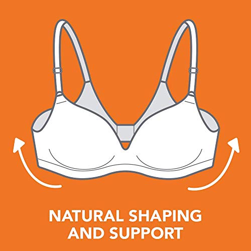 Pink Wear Everywhere Lightly Lined Bra - Warner's Women's Cloud 9 Super Soft Wireless Lightly Lined Comfort Bra 1269