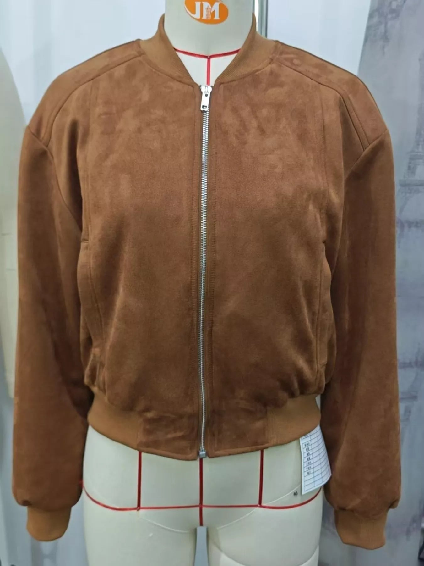 Zip Up Long Sleeve Jacket