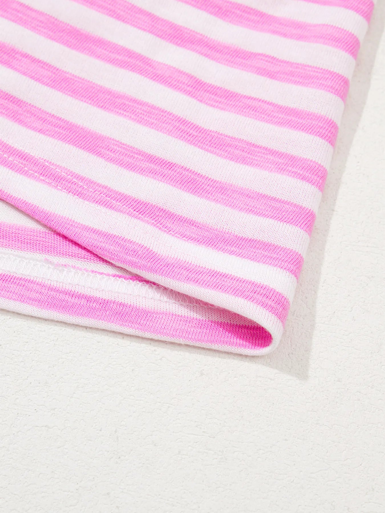 Striped V-Neck T-Shirt