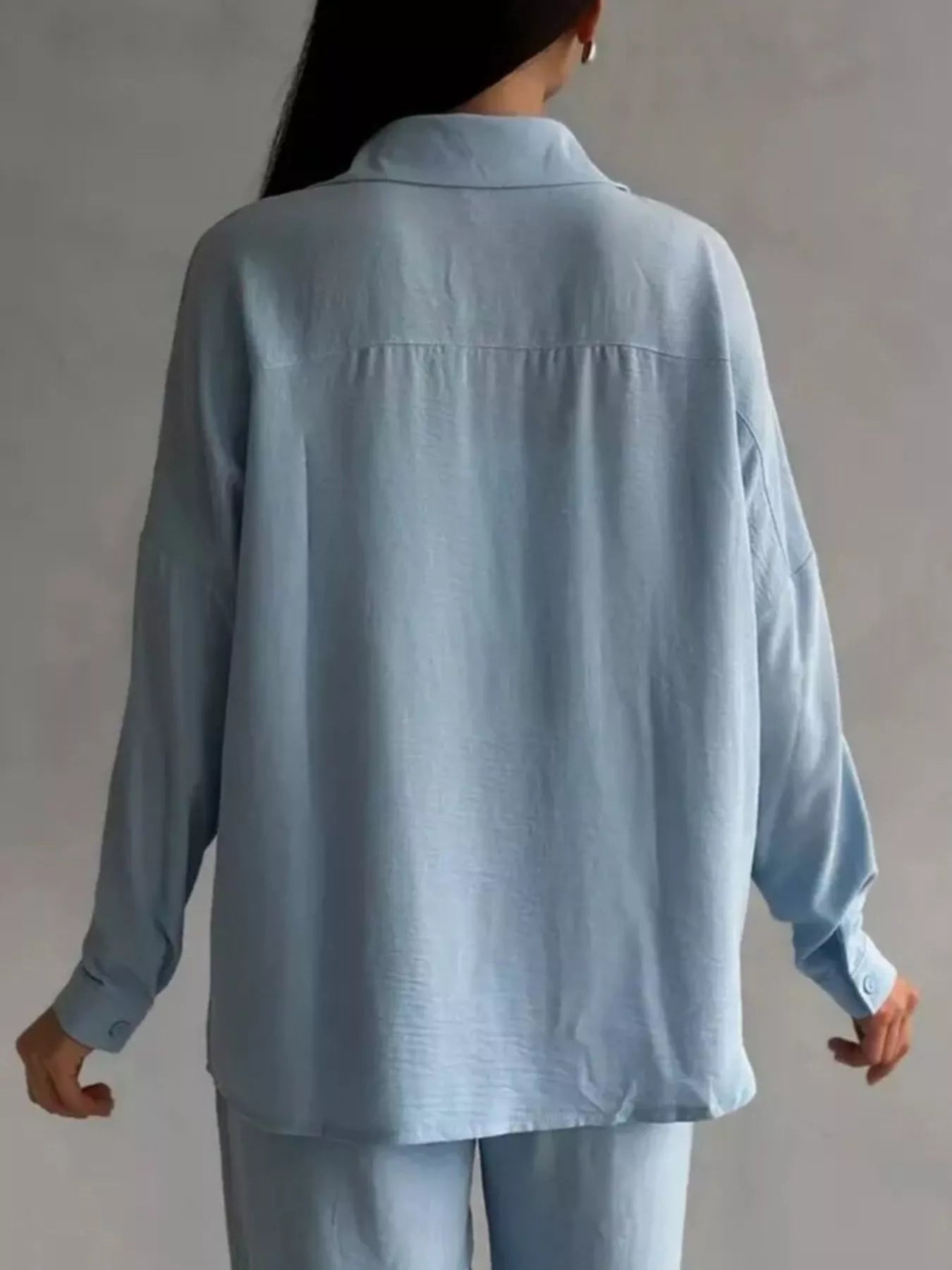 Button Down Shirt and Pants Set