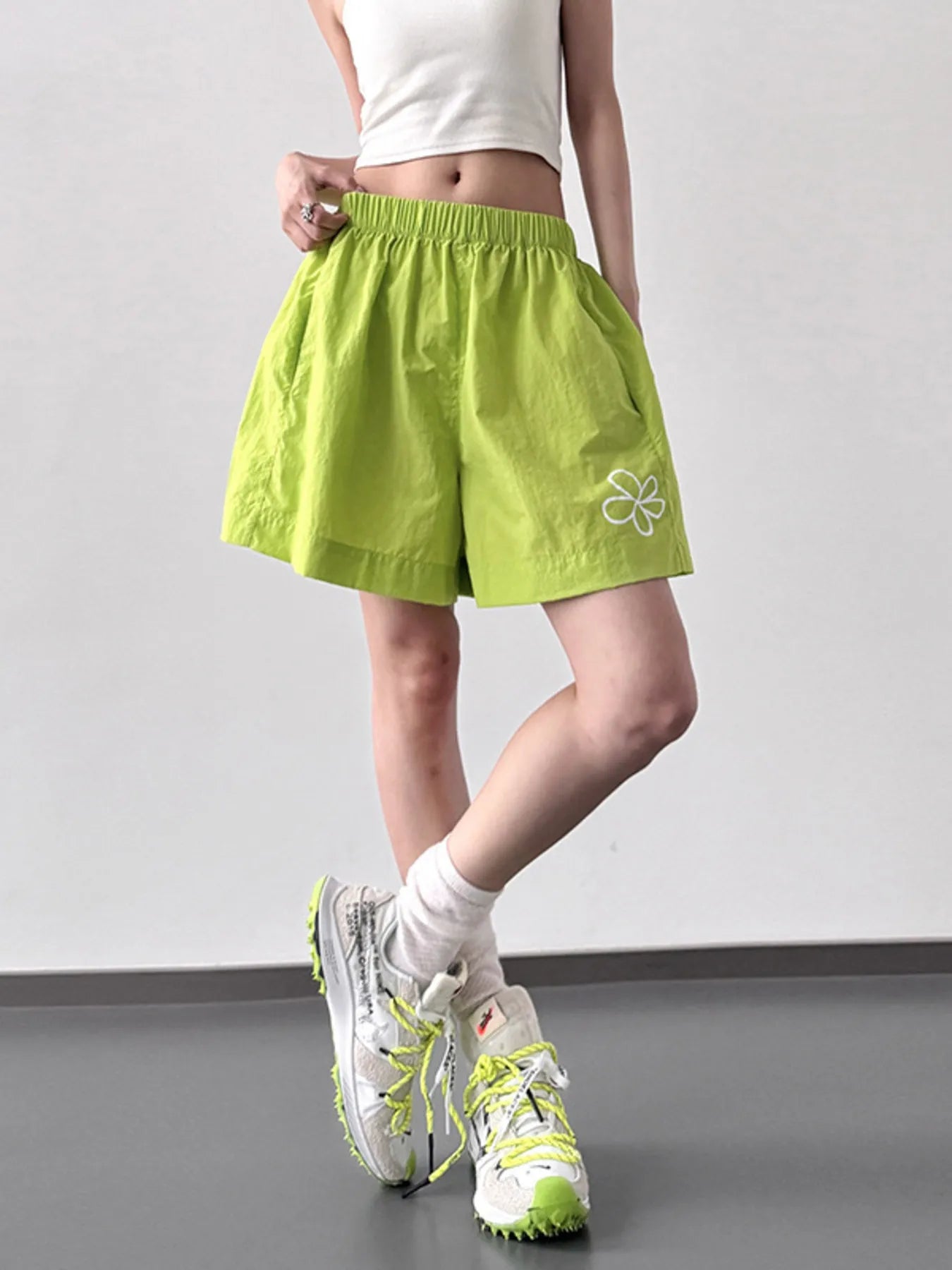 Elastic Waist Shorts