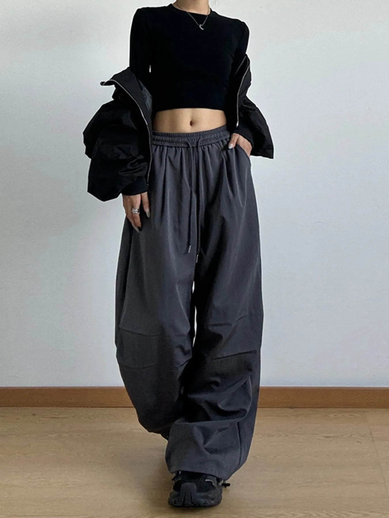 Oversized Wide Leg Pants