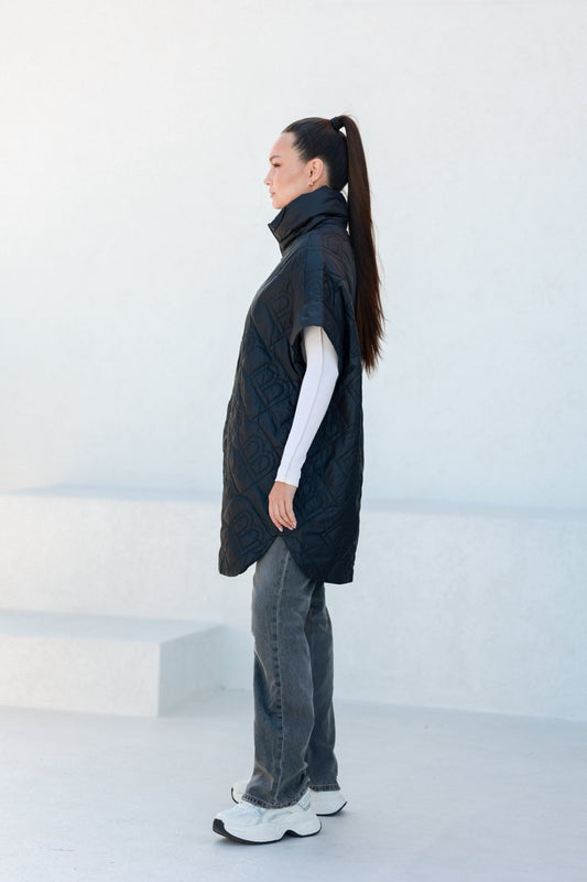 Bianca Relaxed Fit Embossed Vest