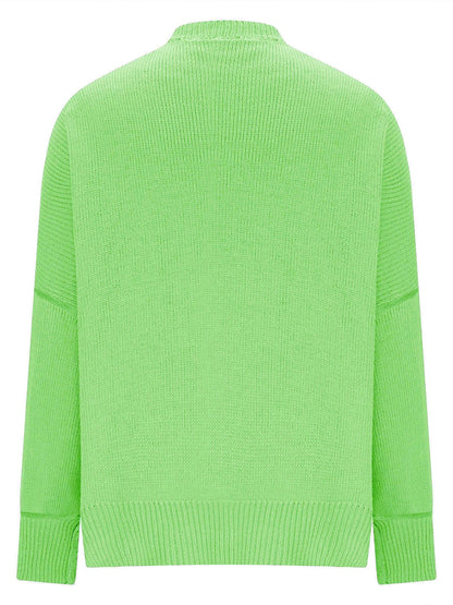 Round Neck Long Sleeve Sweater