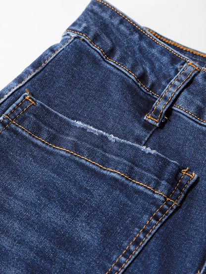 Patch Pocket Shift Jeans