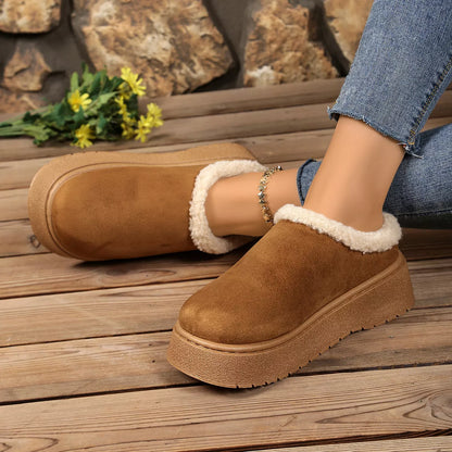 Plush Lined Platform Boots