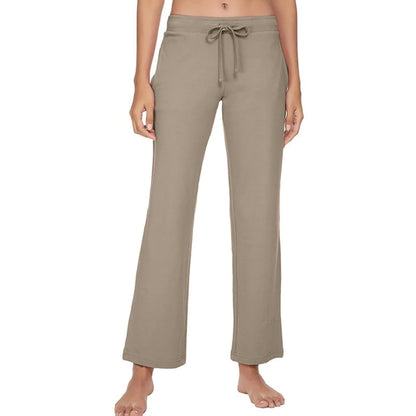 Women's Cotton Pajama Pants - Soft Comfortable Lounge Sleep Bottoms