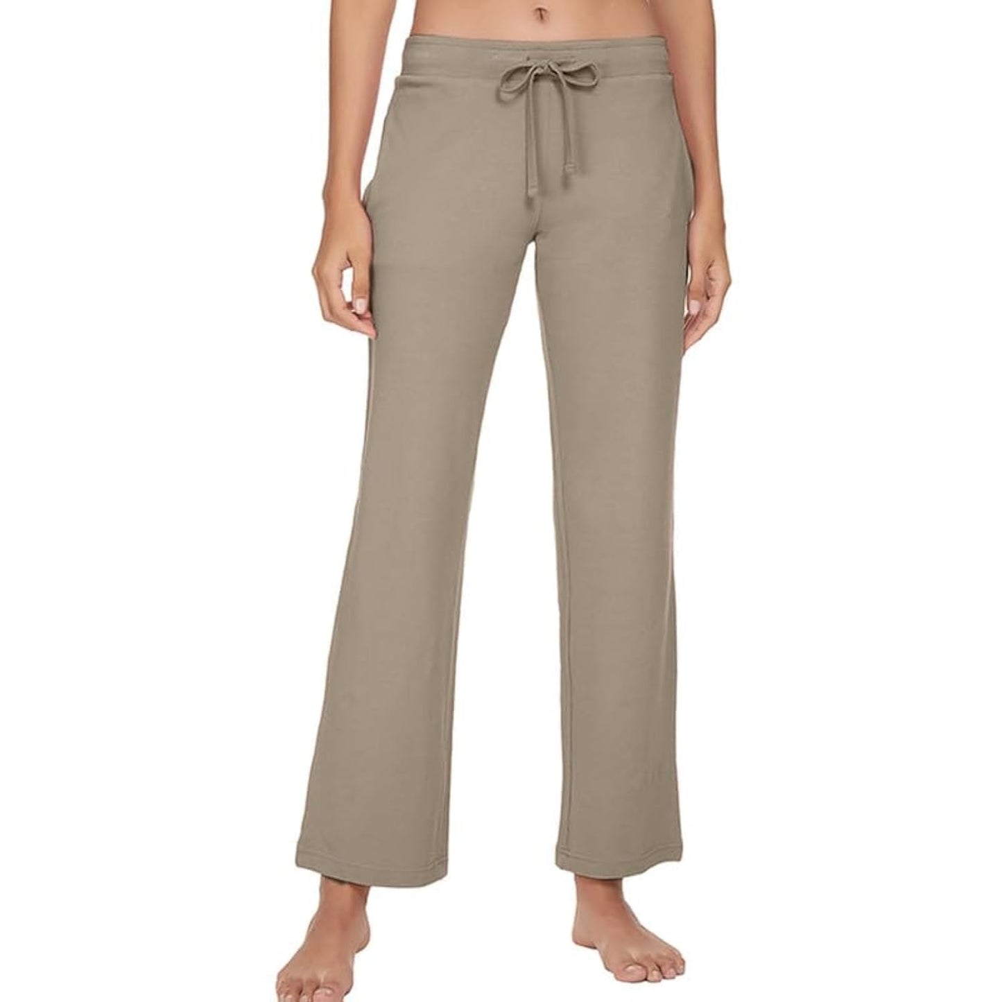 Women's Cotton Pajama Pants - Soft Comfortable Lounge Sleep Bottoms