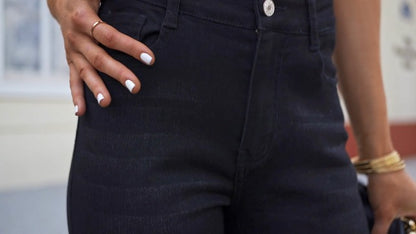 American Flag Pants - Astylish Womens Plaid Patch Ripped Boyfriend Distressed Stretch Skinny Denim Jeans with Hole