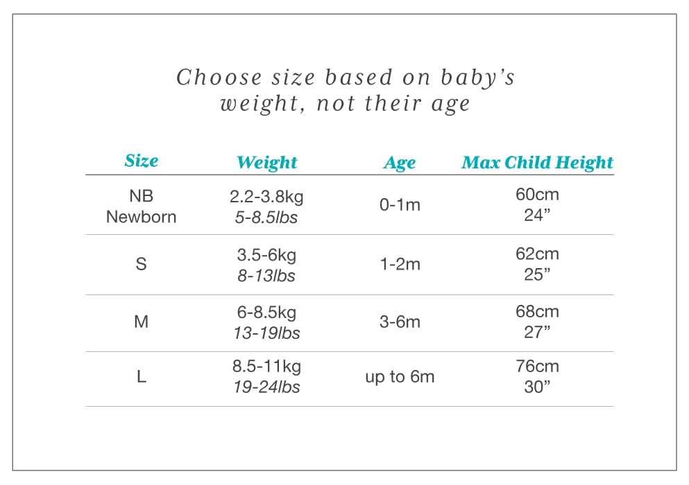 Baby Swaddle Sleep Sack Arms Up Newborn 8-13lbs Self-Soothing Swaddle