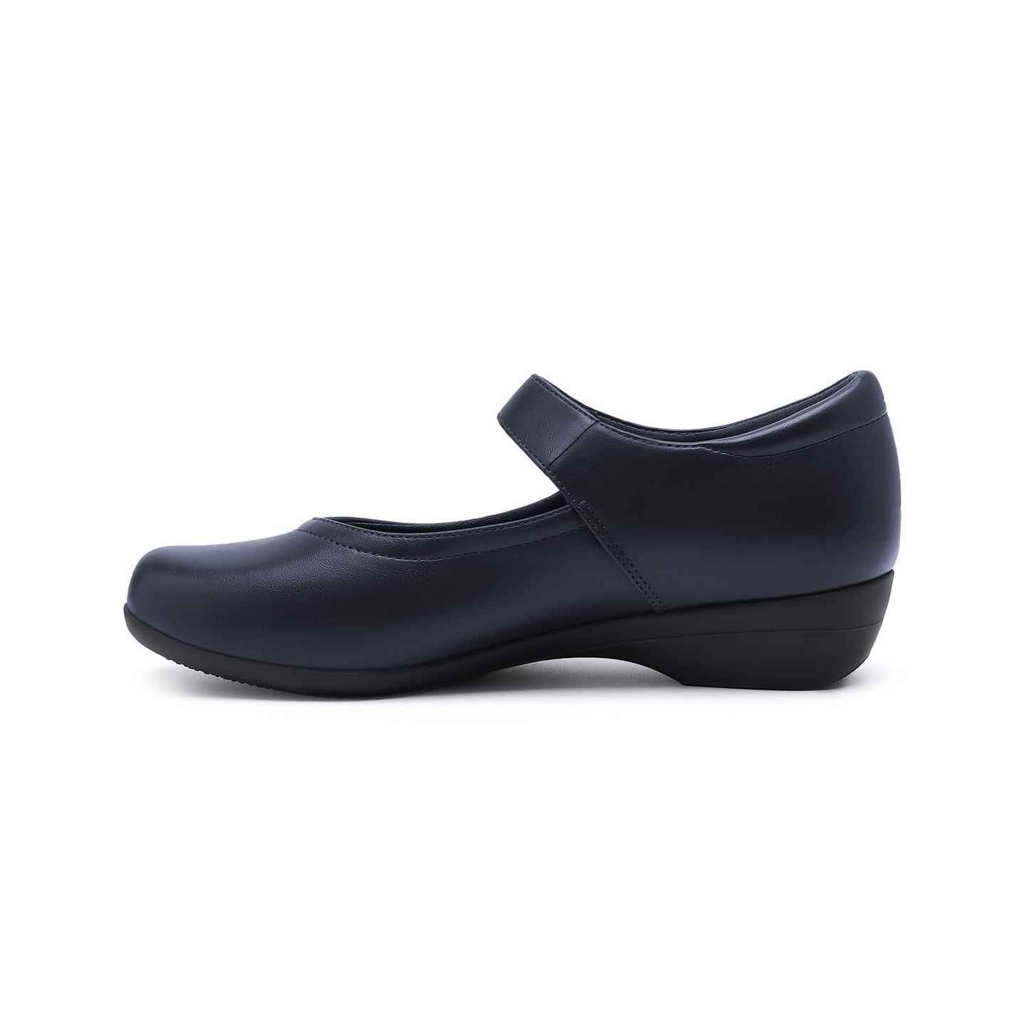 Mary Jane Flats for Women - Comfortable Round Toe Ballet Flats with Buckle Strap Work Shoes