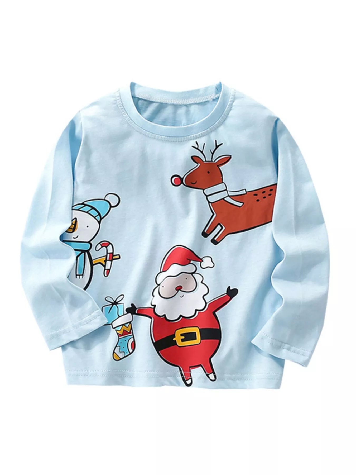 Children's Long Sleeve Christmas T-Shirt