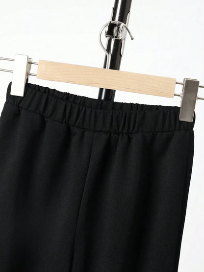 Children's Graphic Long Sleeve Hoodie and Pants Set