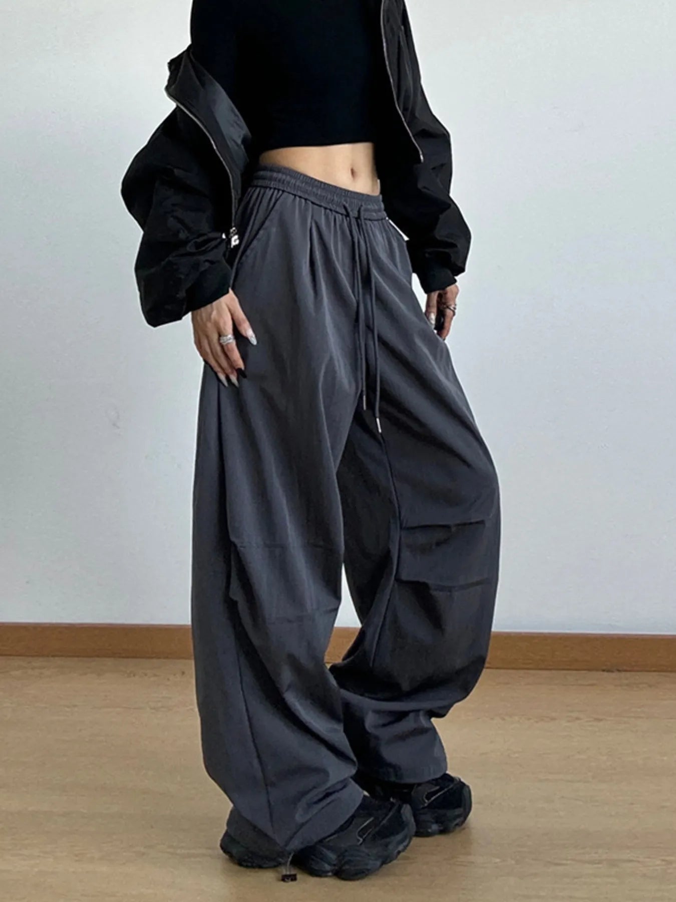 Oversized Wide Leg Pants