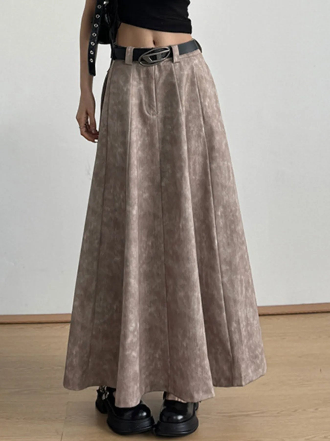 A-Line Maxi Skirt