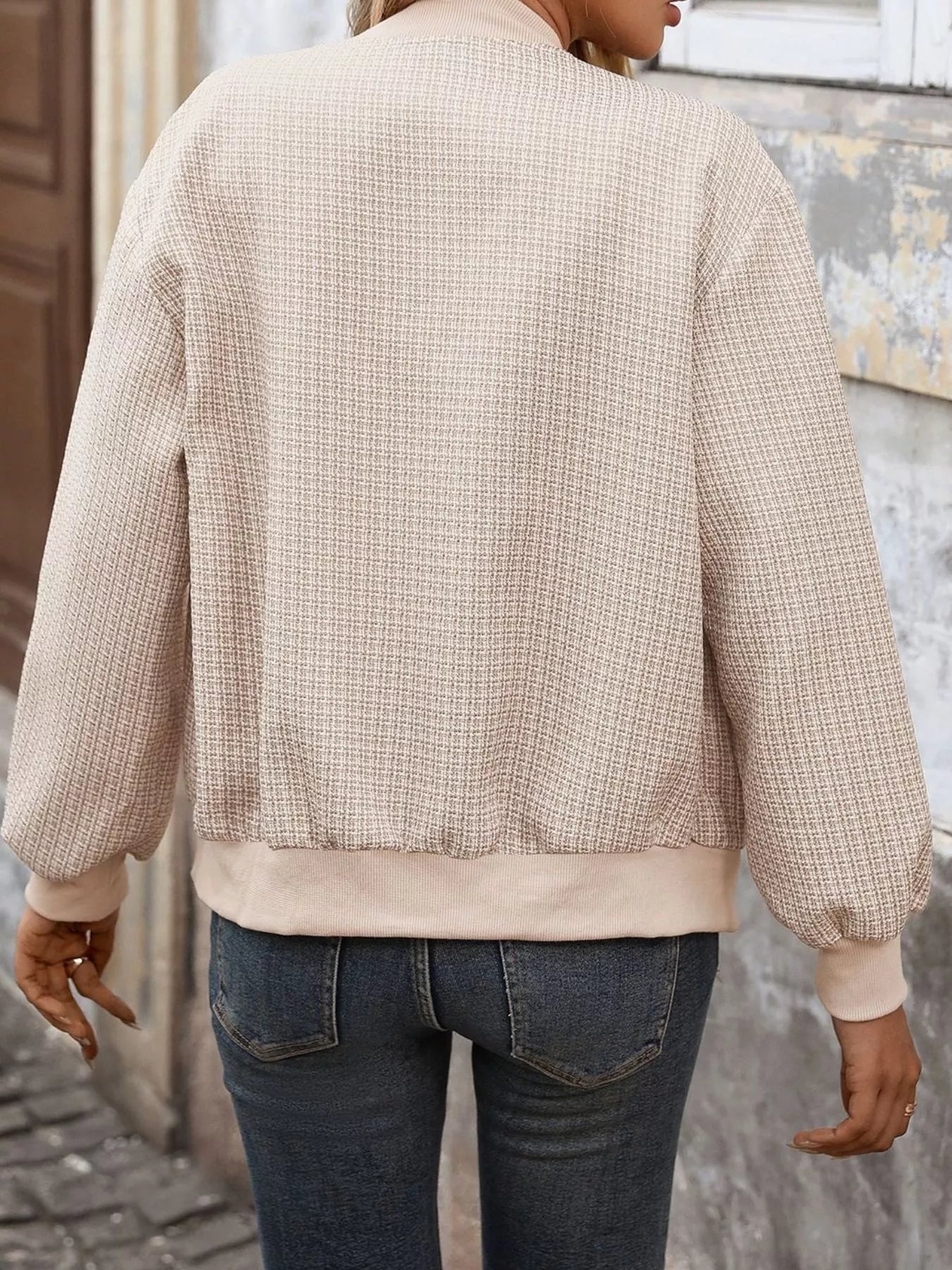 Button Up Long Sleeve Jacket