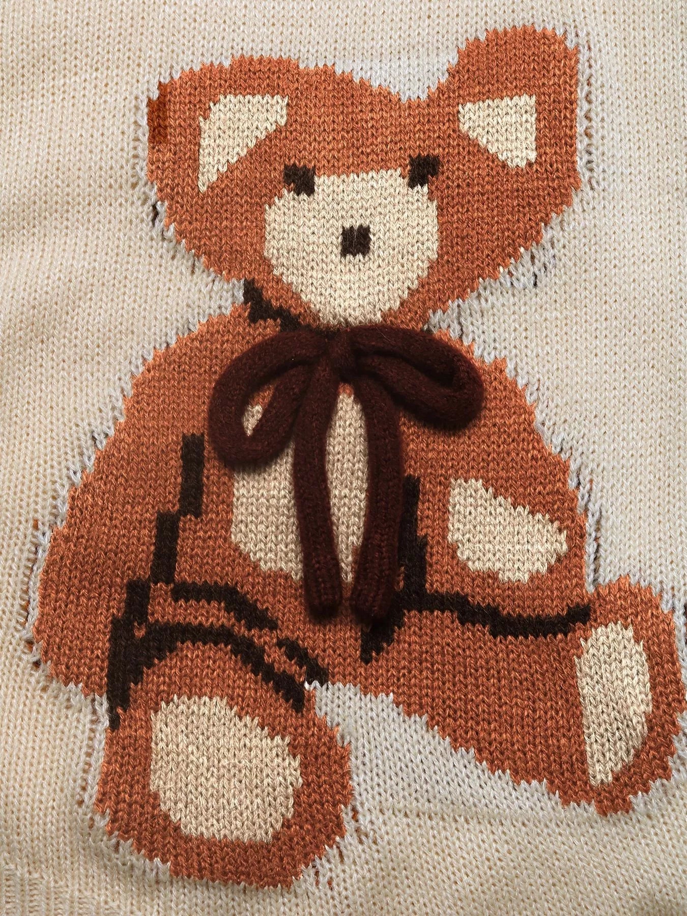 Teddy Bear Button Up Cardigan