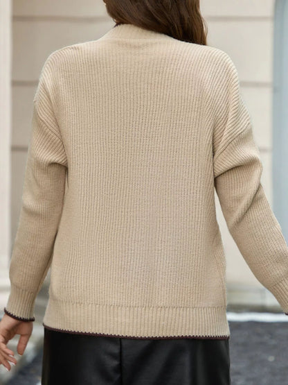 Pocketed Button Down Cardigan