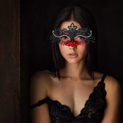 Masquerade Masks - Elegant Mardi Gras Party Masks - Premium Decorative Masks for Women and Men