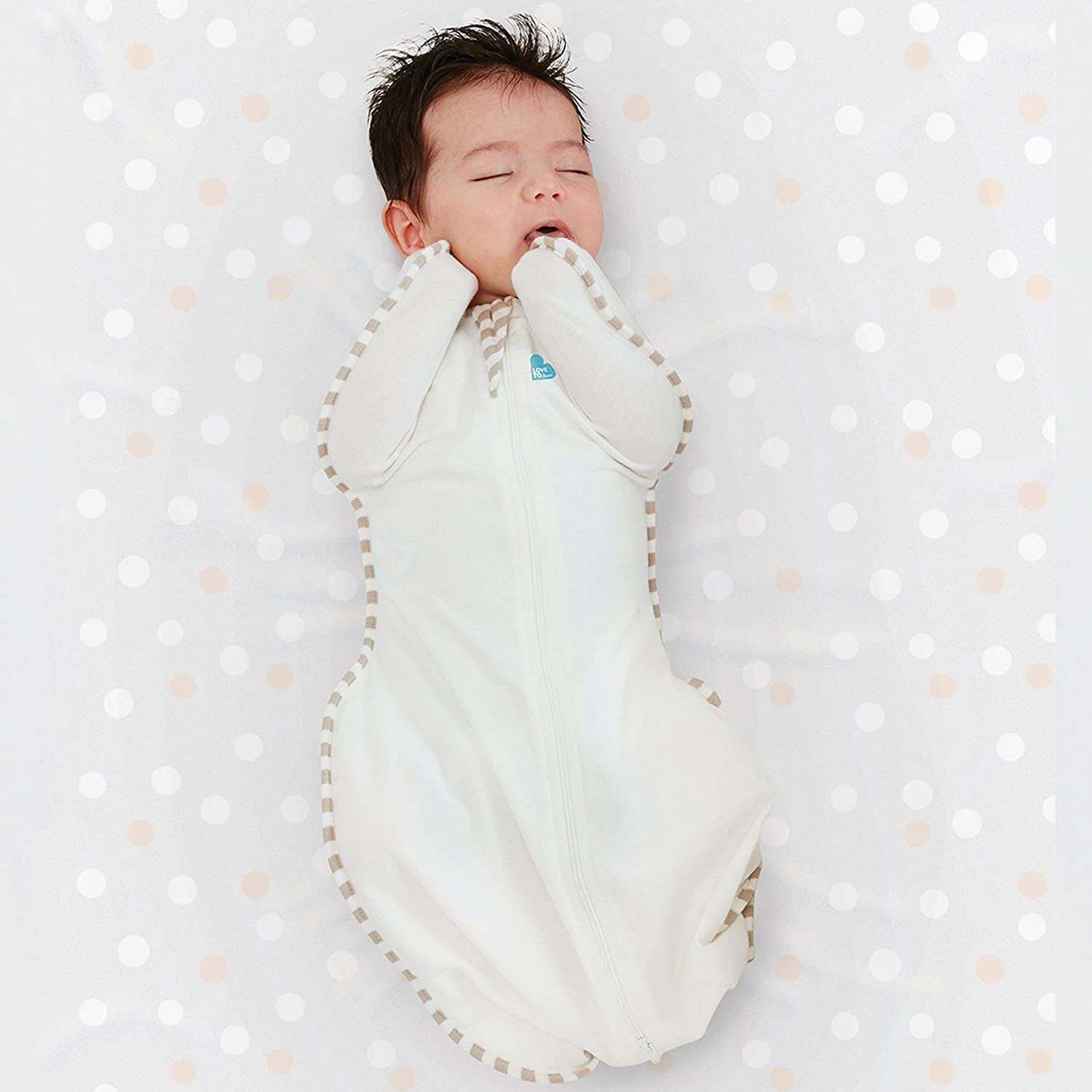 Baby Swaddle Sleep Sack Arms Up Newborn 8-13lbs Self-Soothing Swaddle