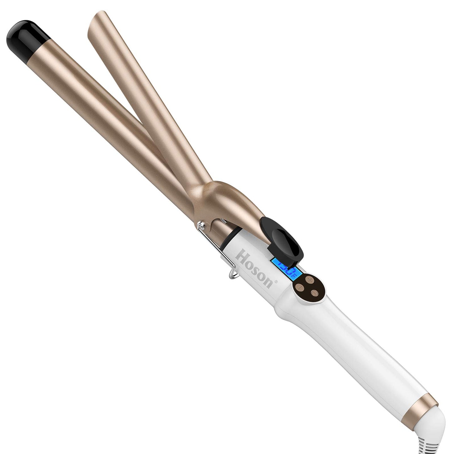 Professional Ceramic Tourmaline Curling Iron 3/4 Inch - Hair Curler with Heat Protection 1 inch