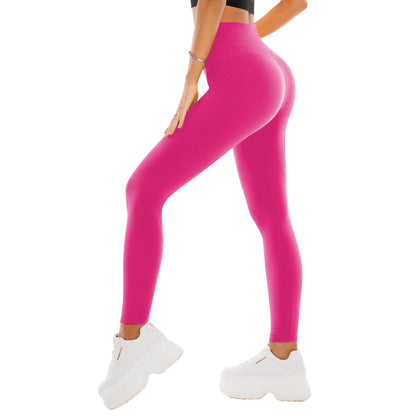High Waisted Leggings for Women - Buttery Soft Yoga Pants with Tummy Control