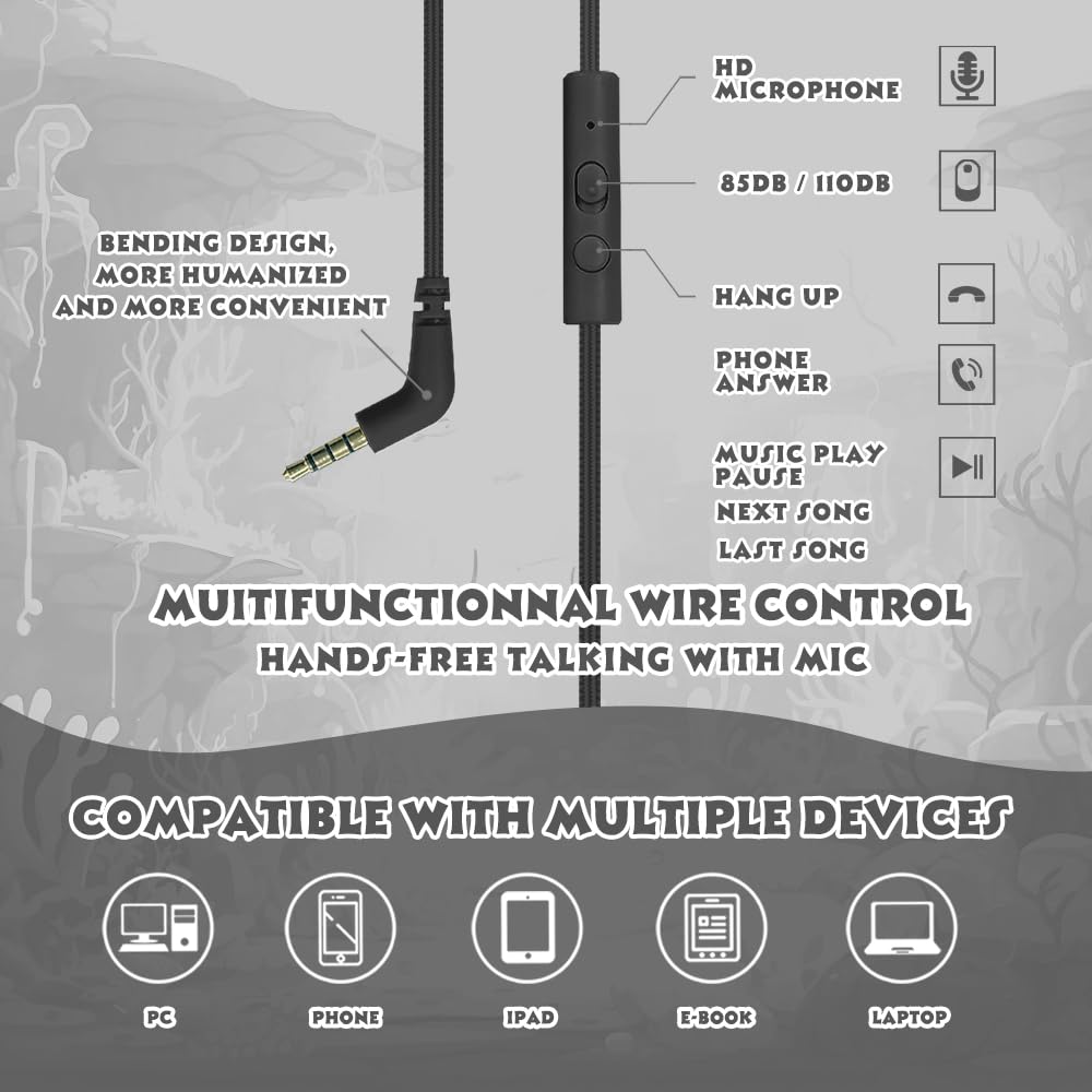 Kids Headphones Volume Limited 85/94dB - Wired Over-Ear Foldable Headset with Microphone Pink