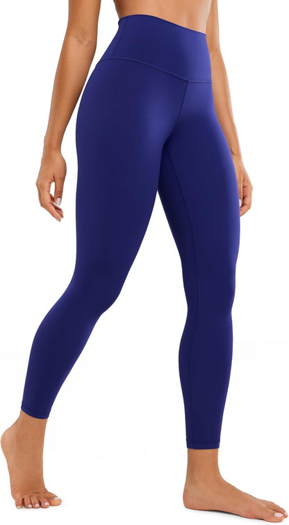Women's Butterluxe High Waisted Yoga Leggings 25" - Ultra Soft Workout Pants Larkspur Blue