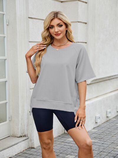Round Neck Short Sleeve T-Shirt