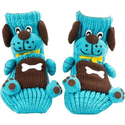 Cute Animal Socks for Women - Plush Long Stocking Socks with 3D Designs D
