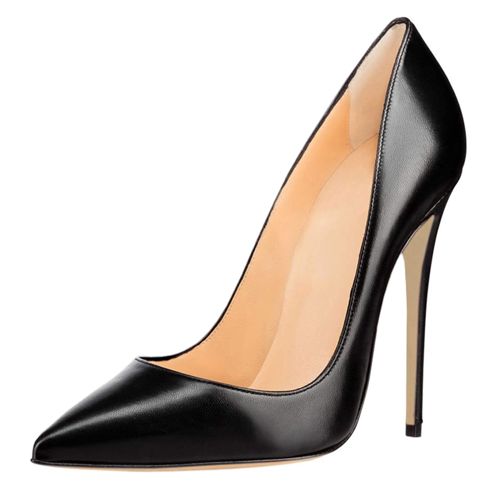 Women's Pointed Toe High Heels 4.72 Inch Stiletto Pumps