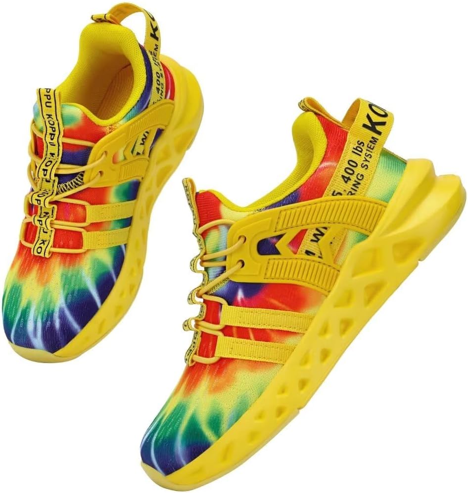 Avia Shoes Kids - Comfortable Sports Sneakers - School Athletic Shoes Colourful Rainbow-04